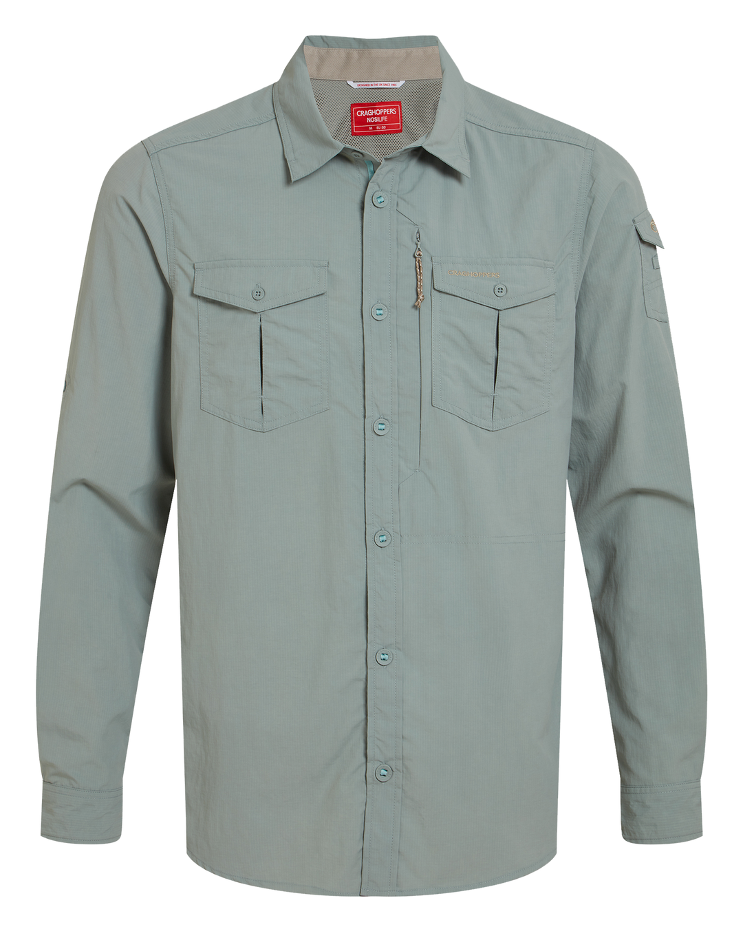 Craghoppers Men's NosiLife Adventure III Long Sleeve Insect Repellent Shirt