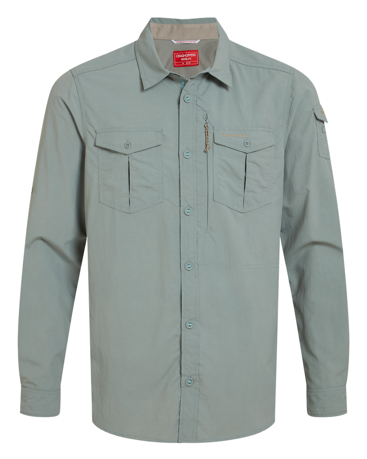 Craghoppers Men's NosiLife Adventure III Long Sleeve Insect Repellent Shirt