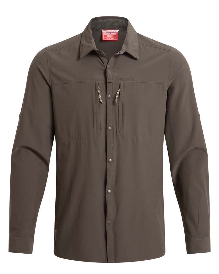 Craghoppers Men's NosiLife Pro Long Sleeve Insect Repellent Shirt