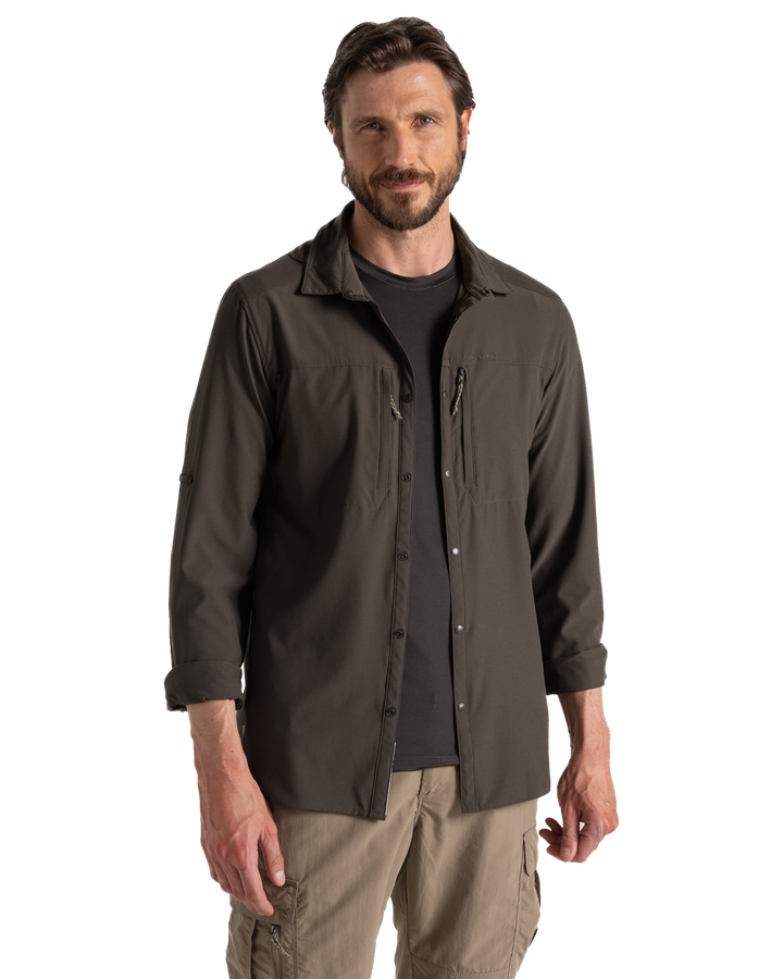 Craghoppers Men's NosiLife Pro Long Sleeve Insect Repellent Shirt