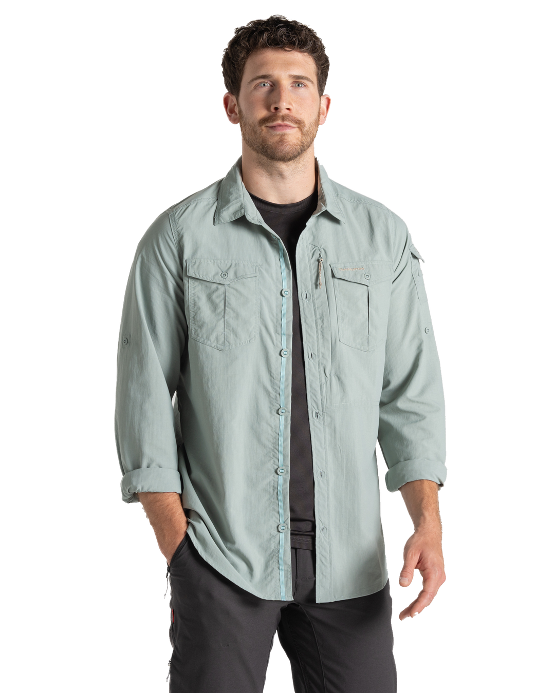 Craghoppers Men's NosiLife Adventure III Long Sleeve Insect Repellent Shirt