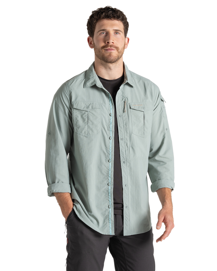 Craghoppers Men's NosiLife Adventure III Long Sleeve Insect Repellent Shirt