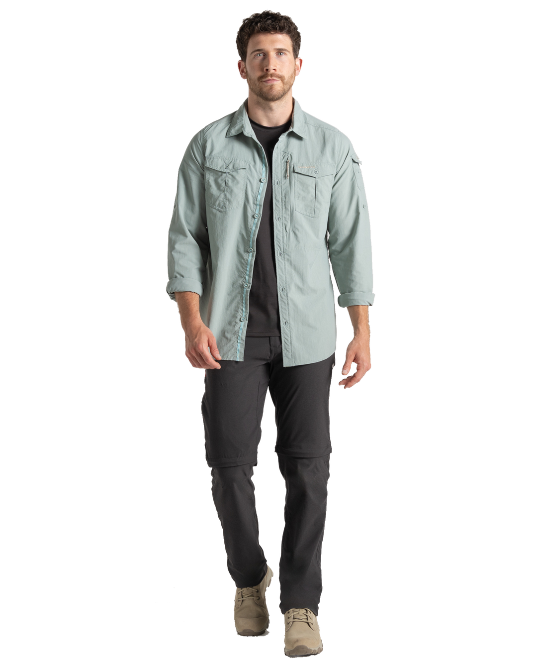 Craghoppers Men's NosiLife Adventure III Long Sleeve Insect Repellent Shirt