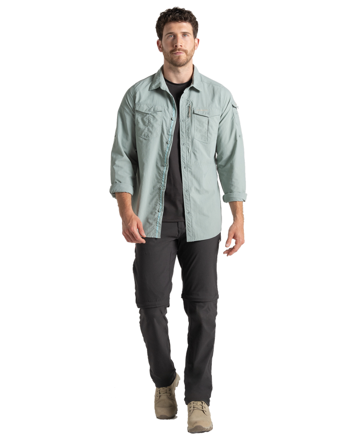Craghoppers Men's NosiLife Adventure III Long Sleeve Insect Repellent Shirt