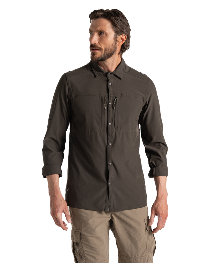 Craghoppers Men's NosiLife Pro Long Sleeve Insect Repellent Shirt