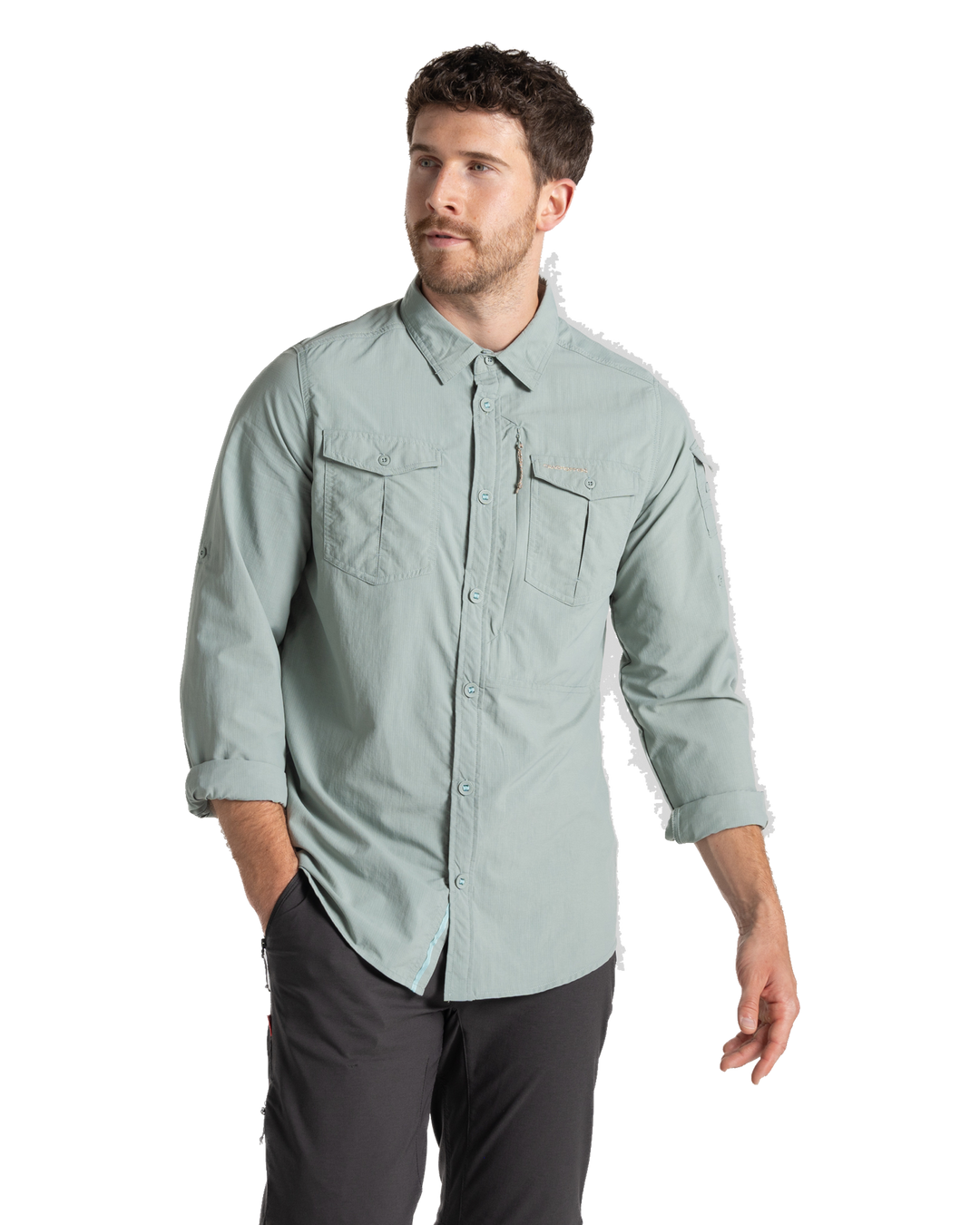 Craghoppers Men's NosiLife Adventure III Long Sleeve Insect Repellent Shirt