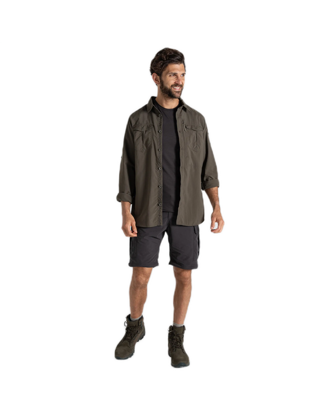 Craghoppers Men's NosiLife Convertible Cargo III Insect Repellent Trousers