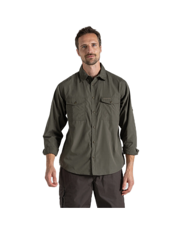 Craghoppers Men's Kiwi Long-Sleeved Shirt
