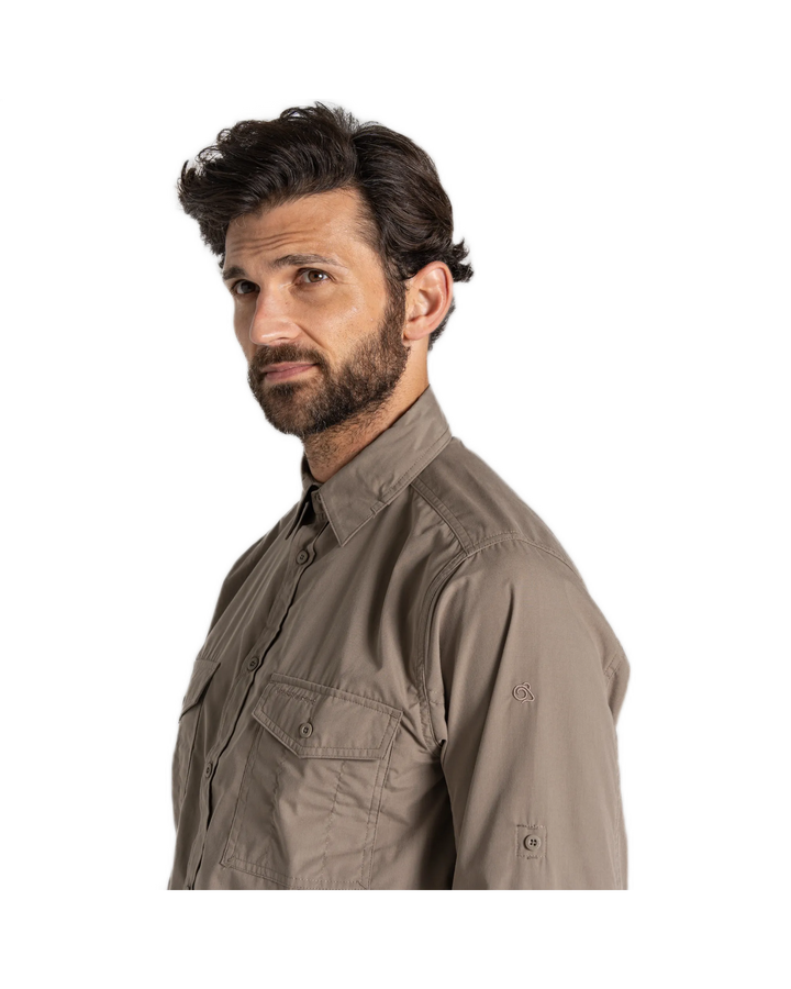 Craghoppers Men's Kiwi Long-Sleeved Shirt
