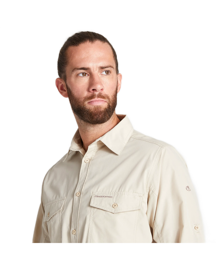 Craghoppers Men's Kiwi Long-Sleeved Shirt