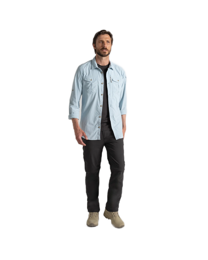 Craghoppers Men's NosiLife Adventure III Long Sleeve Insect Repellent Shirt