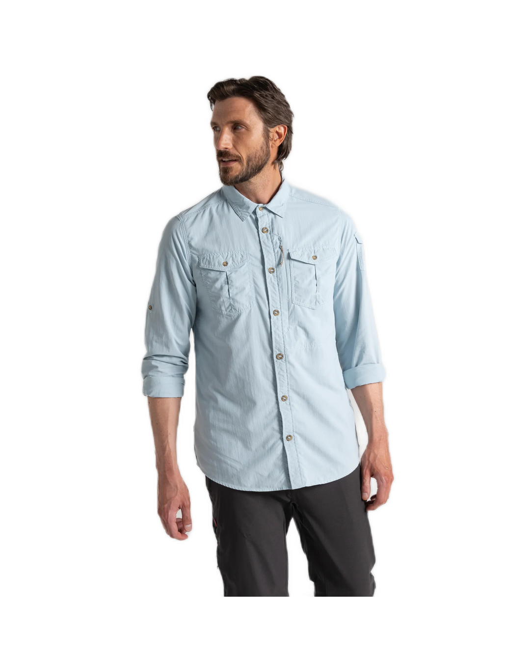 Craghoppers Men's NosiLife Adventure III Long Sleeve Insect Repellent Shirt