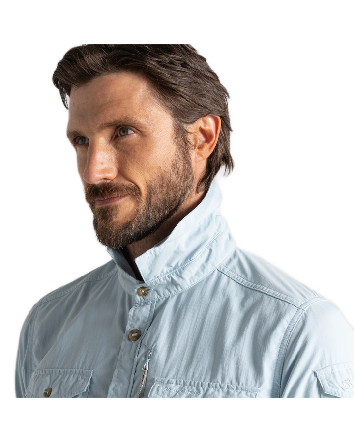 Craghoppers Men's NosiLife Adventure III Long Sleeve Insect Repellent Shirt