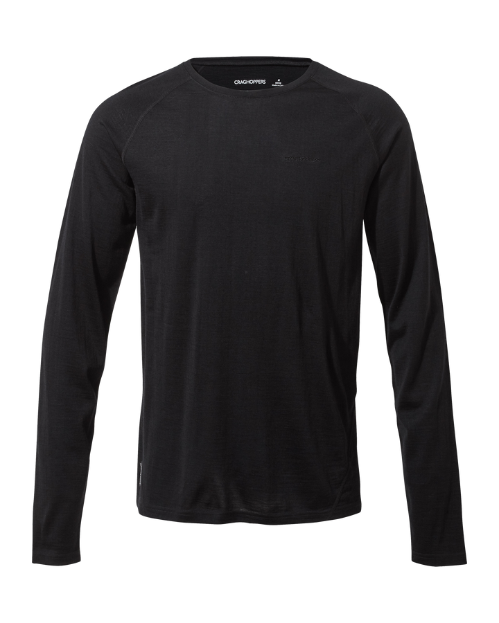 Craghoppers Men's Merino Crew Neck Long Sleeved Baselayer Tee