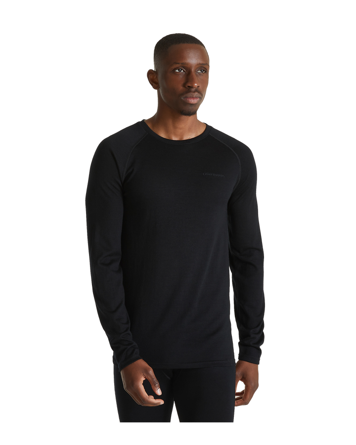 Craghoppers Men's Merino Crew Neck Long Sleeved Baselayer Tee