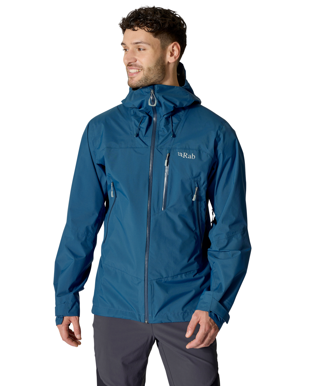Rab Men's Downpour Mountain Waterproof Jacket