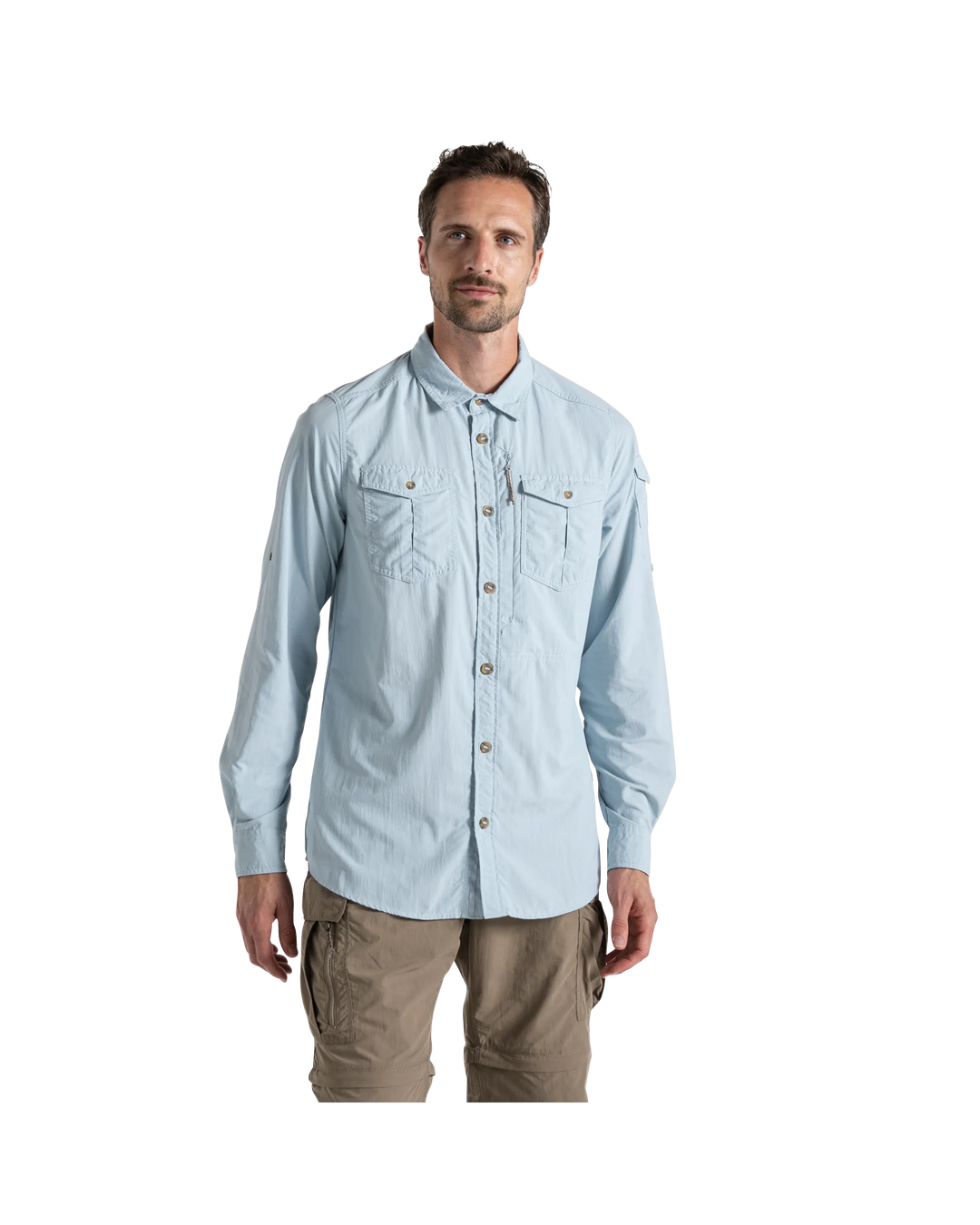 Craghoppers Men's NosiLife Adventure III Long Sleeve Insect Repellent Shirt