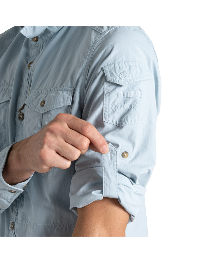 Craghoppers Men's NosiLife Adventure III Long Sleeve Insect Repellent Shirt