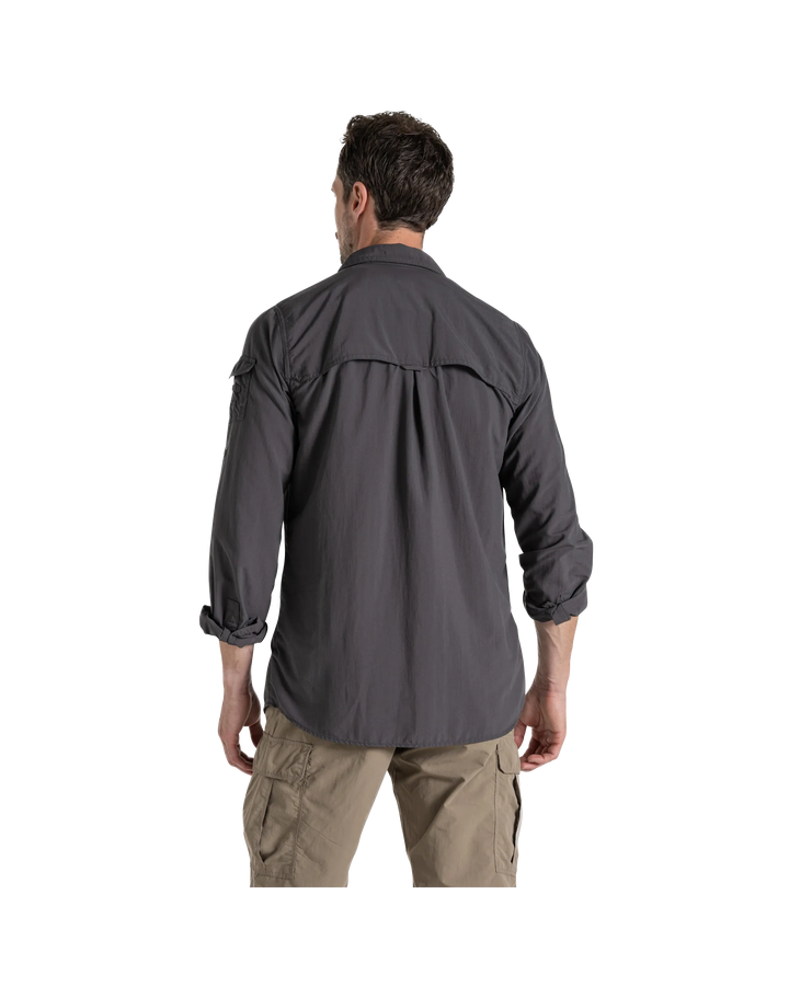 Craghoppers Men's NosiLife Adventure III Long Sleeve Insect Repellent Shirt