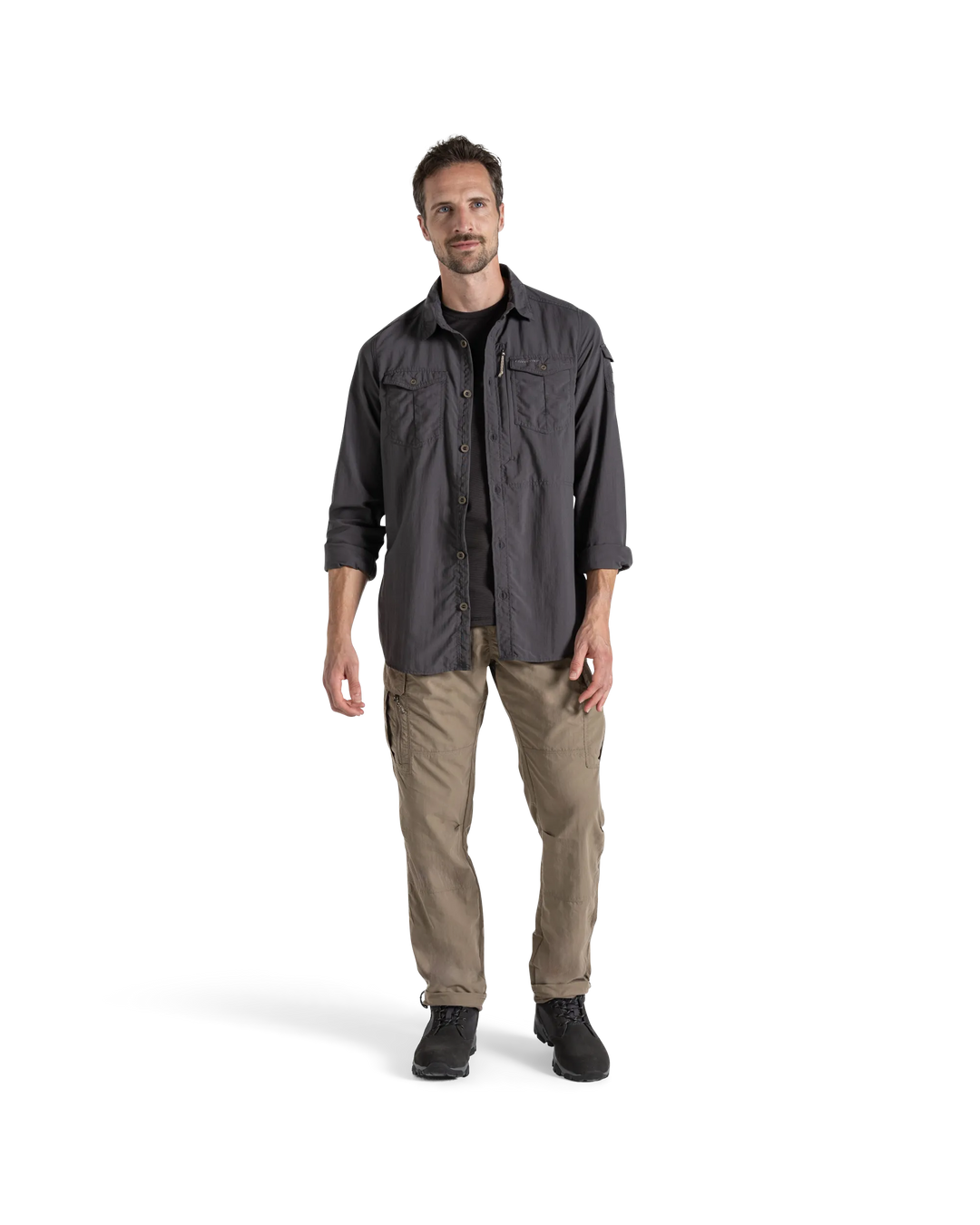 Craghoppers Men's NosiLife Adventure III Long Sleeve Insect Repellent Shirt