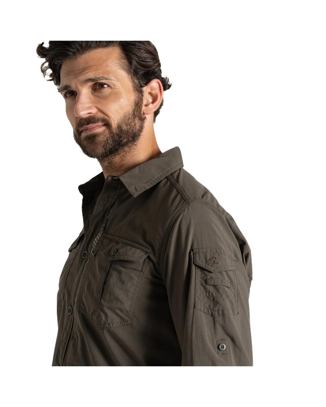 Craghoppers Men's NosiLife Adventure III Long Sleeve Insect Repellent Shirt