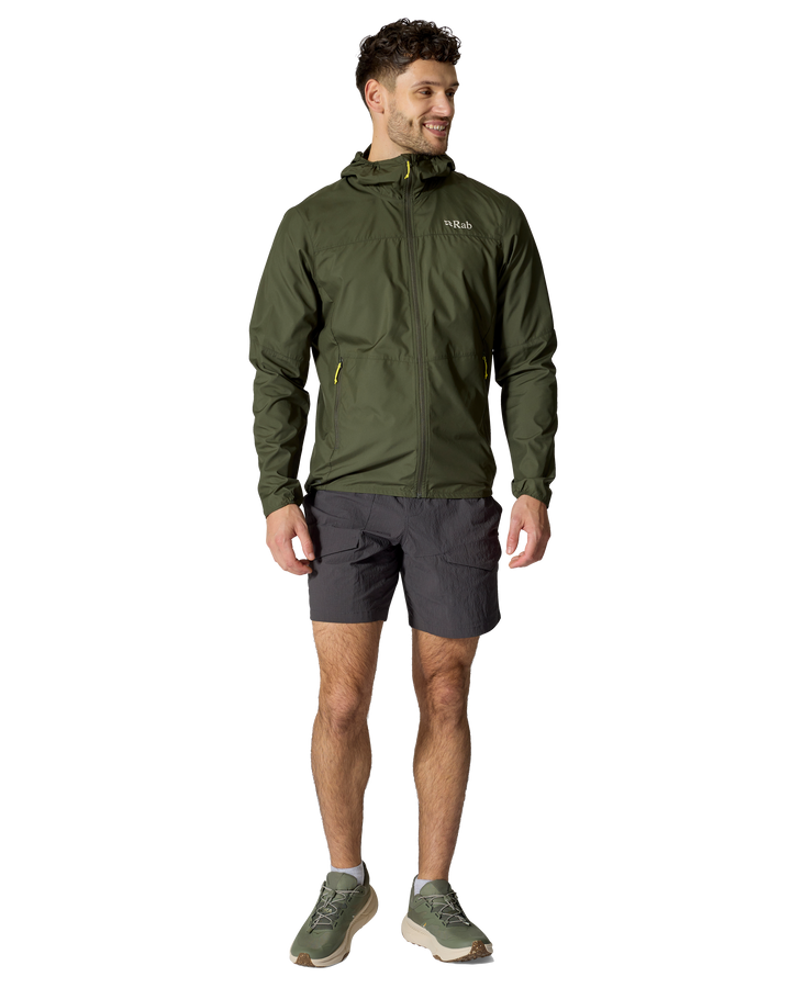 Rab Men's Windgather Hooded Windproof Jacket