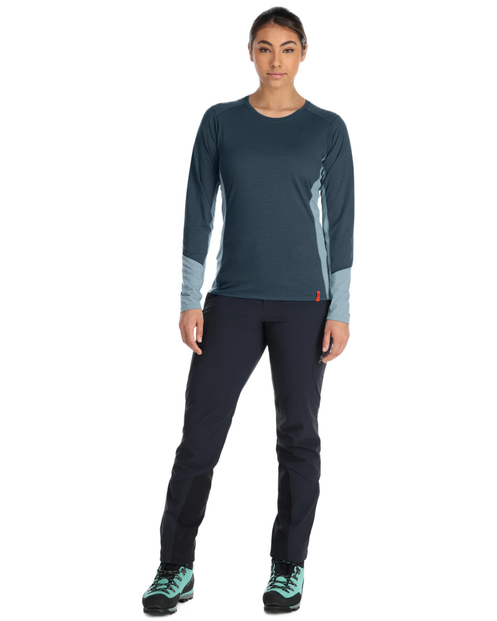 Rab Women's Syncrino Merino Long Sleeve Baselayer Tee