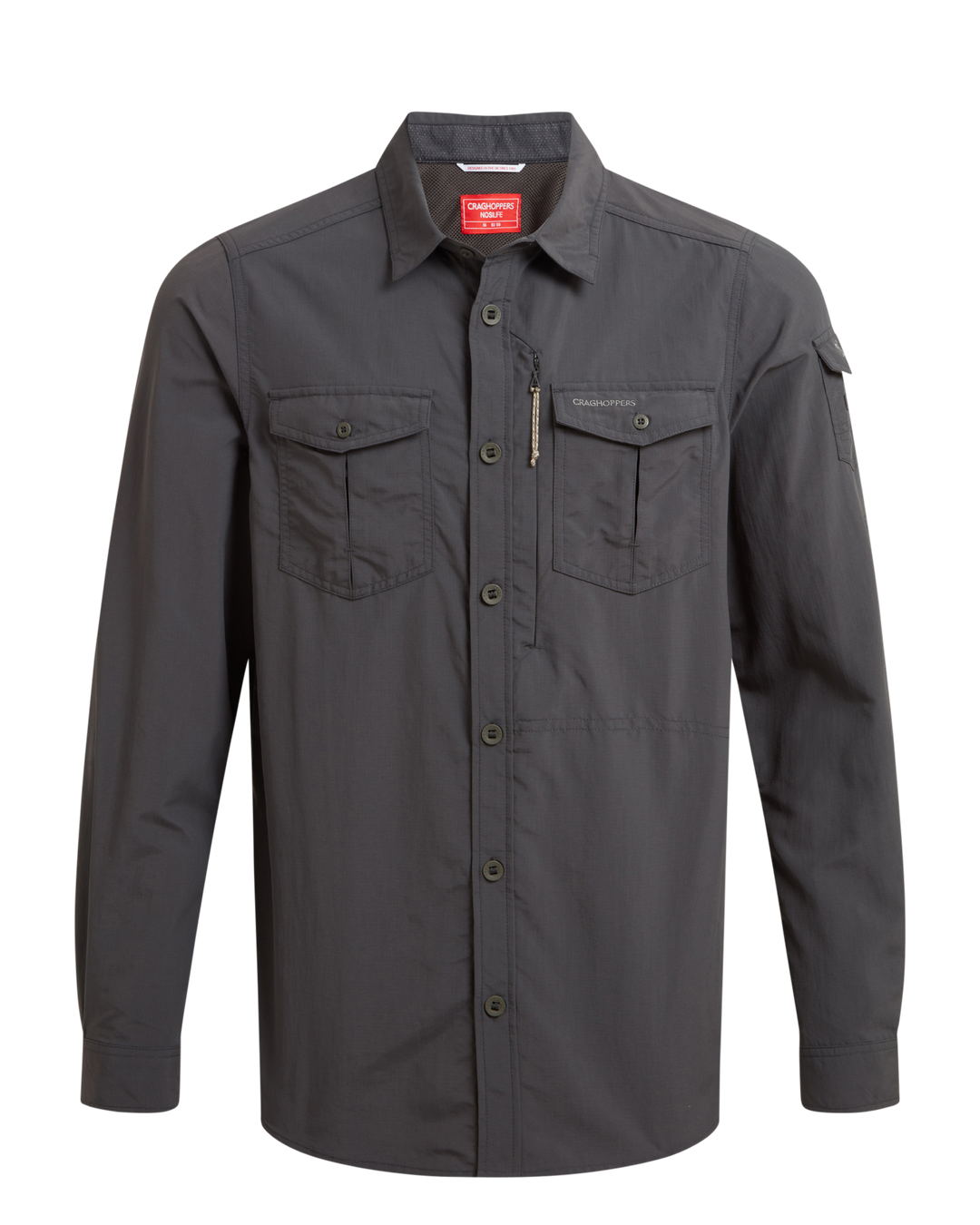 Craghoppers Men's NosiLife Adventure III Long Sleeve Insect Repellent Shirt