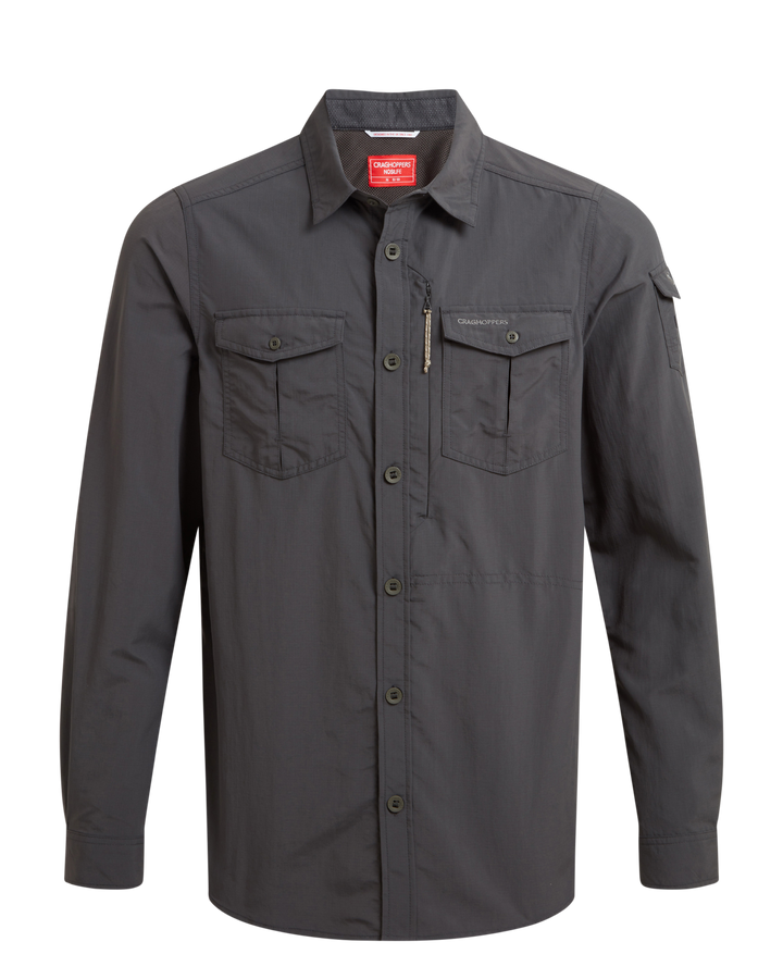 Craghoppers Men's NosiLife Adventure III Long Sleeve Insect Repellent Shirt