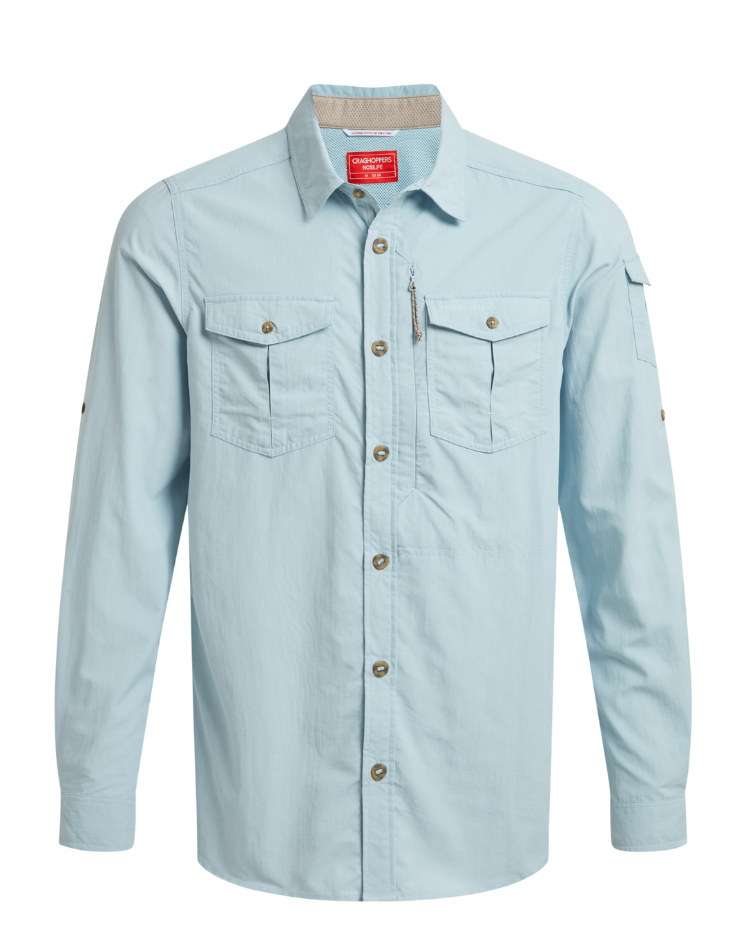 Craghoppers Men's NosiLife Adventure III Long Sleeve Insect Repellent Shirt