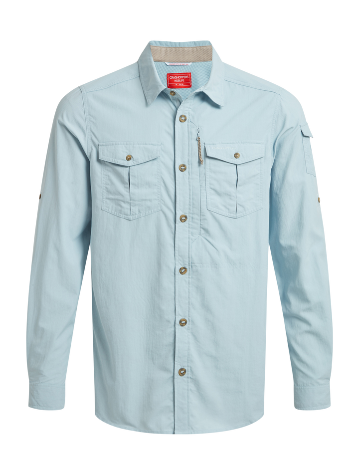 Craghoppers Men's NosiLife Adventure III Long Sleeve Insect Repellent Shirt