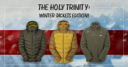 The Essential Jacket Trio for your next winter adventure! – Trek Kit India