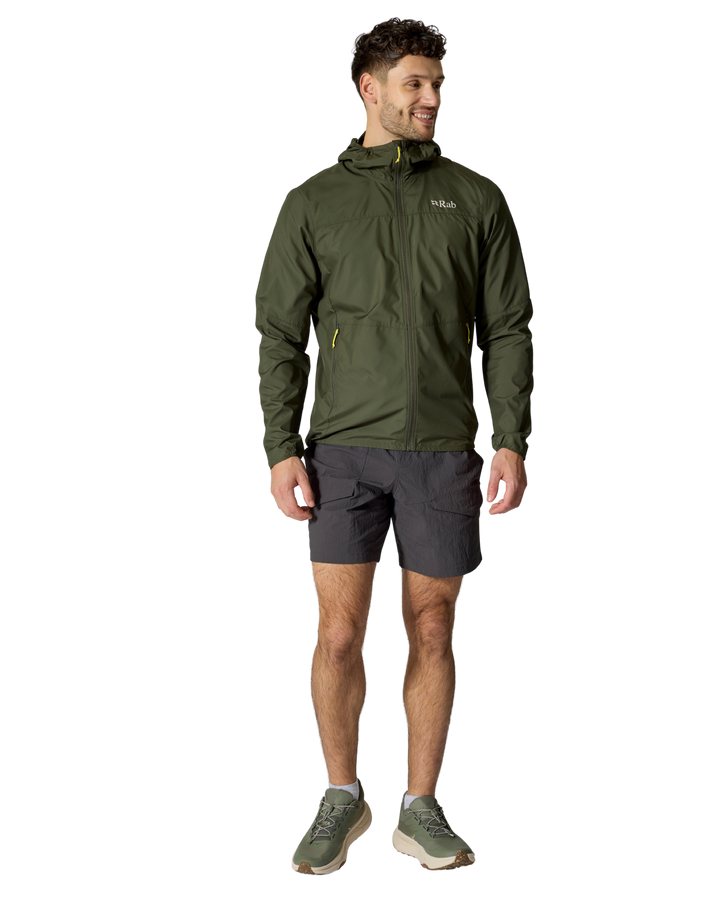 Rab Men's Windgather Hooded Windproof Jacket