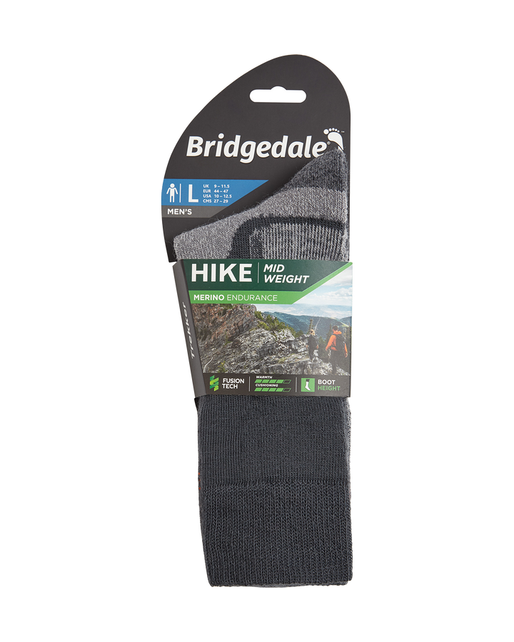 Bridgedale Men's Hike Midweight Merino Performance Socks