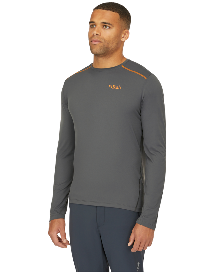 Rab Men's Force Long Sleeve Baselayer Tee