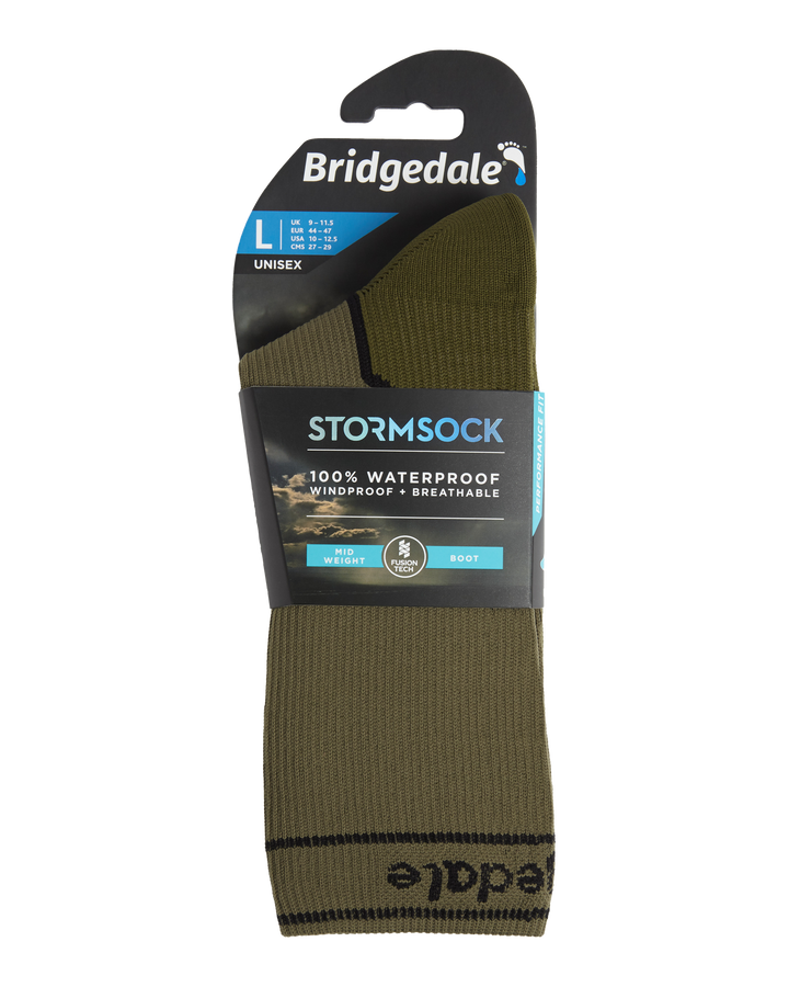 Bridgedale StormSock Midweight Waterproof Socks