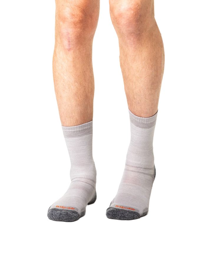 Bridgedale Men's Hike Ultra Light Merino Performance Crew Socks