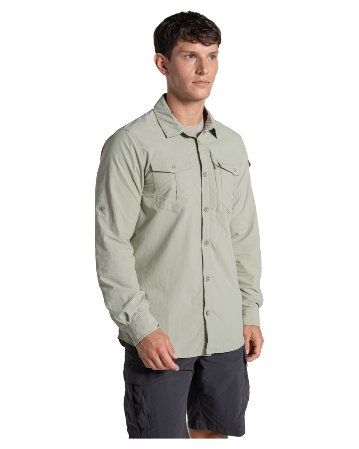 Craghoppers Men's NosiLife Adventure III Long Sleeve Insect Repellent Shirt