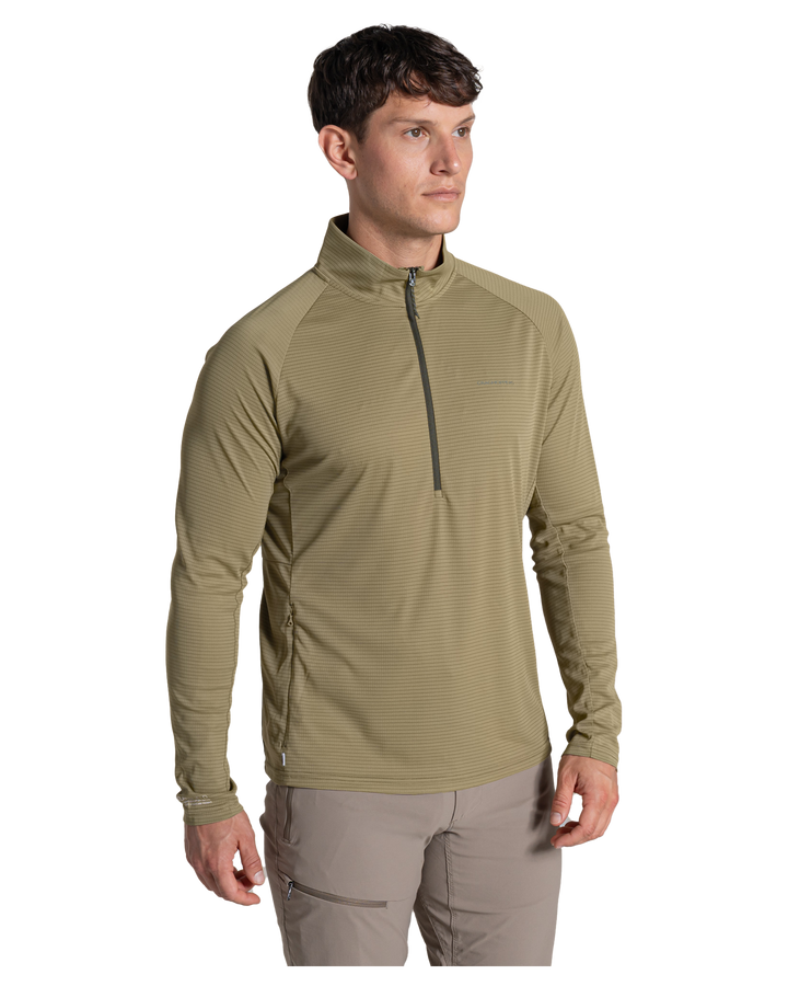 Craghopper Men's NosiLife SolarShield+ Half Zip Top