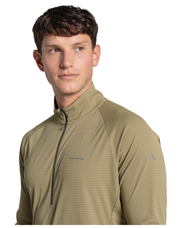 Craghopper Men's NosiLife SolarShield+ Half Zip Top