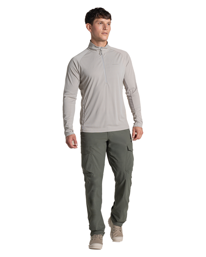 Craghopper Men's NosiLife SolarShield+ Half Zip Top