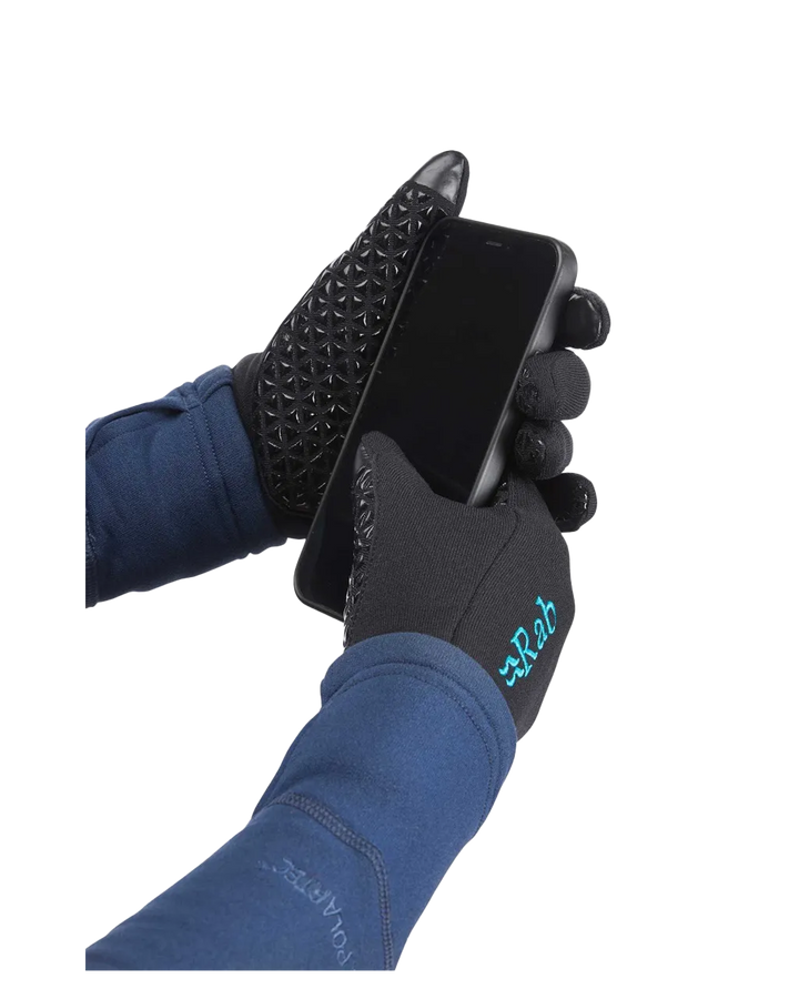 Rab Women's Power Stretch Contact Grip Fleece Gloves