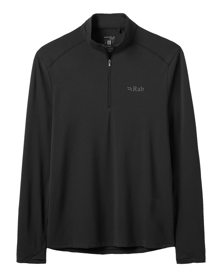 Rab Men's Force Long Sleeve Baselayer Zip Top