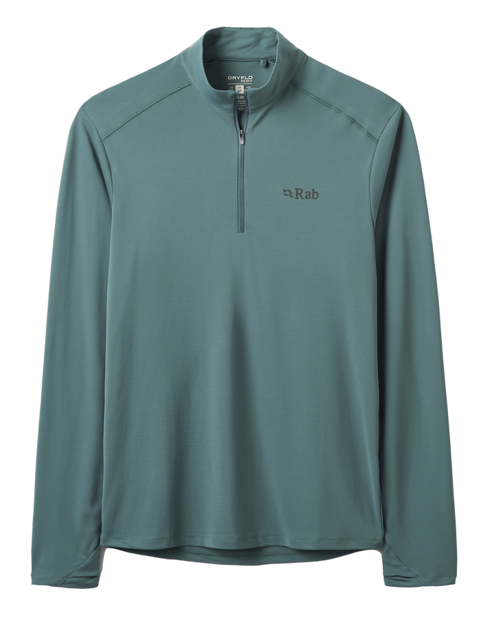 Rab Men's Force Long Sleeve Baselayer Zip Top
