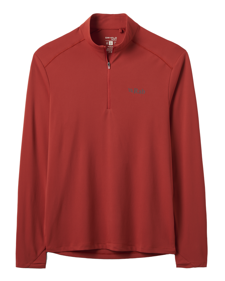Rab Men's Force Long Sleeve Baselayer Zip Top