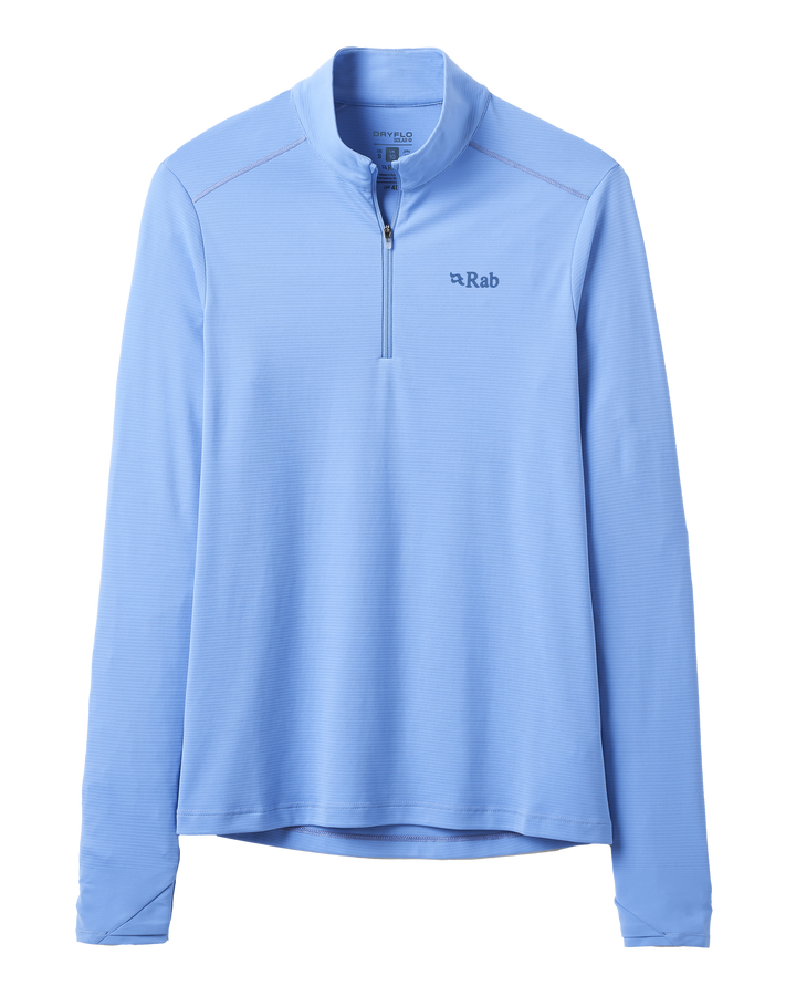 Rab Women's Force Long Sleeve Baselayer Zip Top