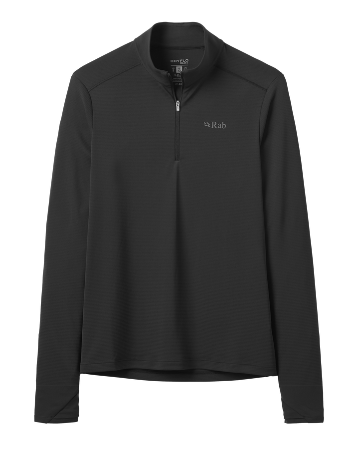 Rab Women's Force Long Sleeve Baselayer Zip Top