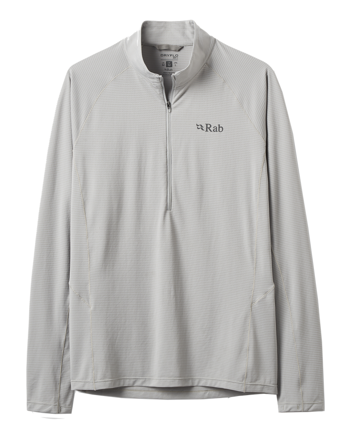 Rab Men's Sonic Long Sleeve Baselayer Zip Top