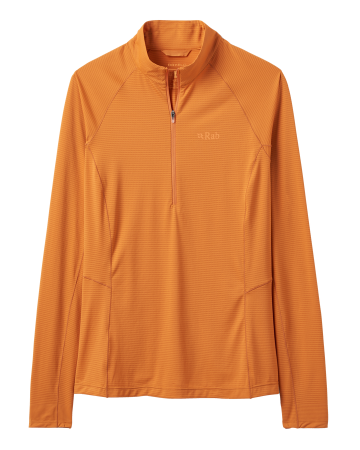 Rab Women's Sonic Long Sleeve Baselayer Zip Top