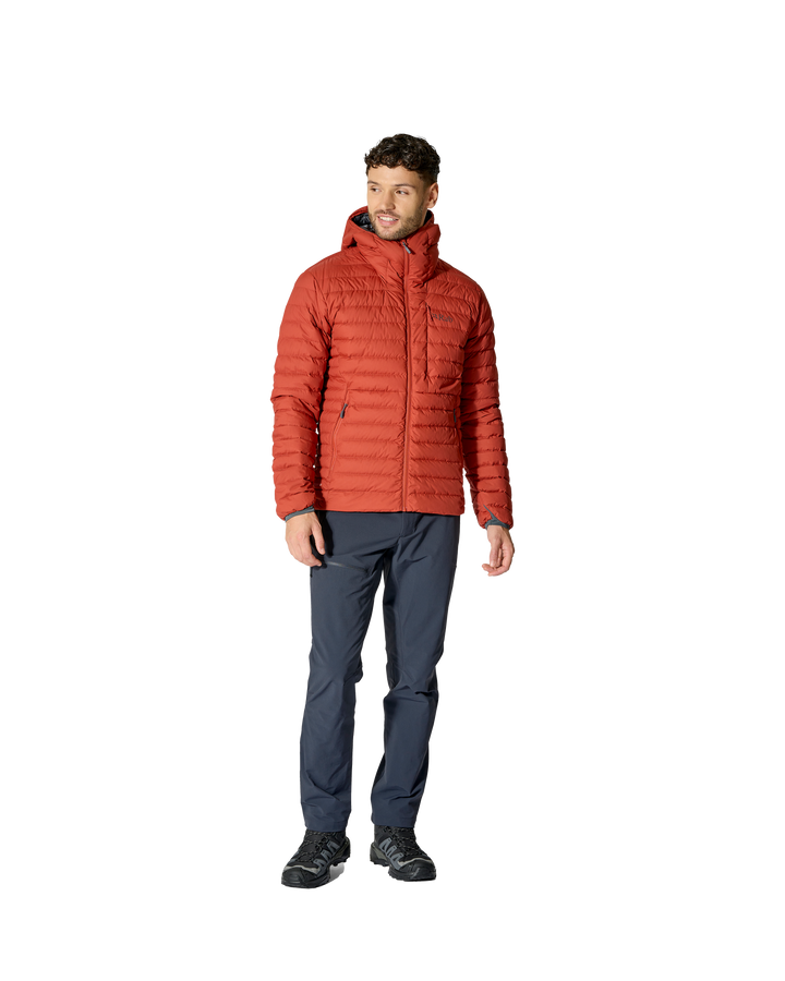 Rab Men's Microlight Windstopper Down Hooded Jacket